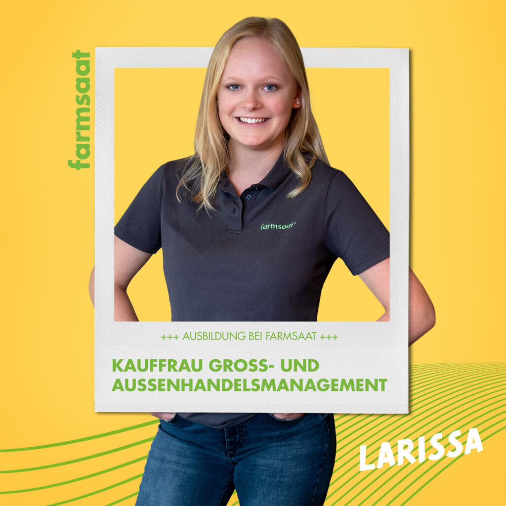 Auszubildende Larissa
